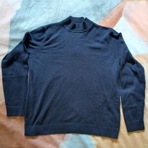 Northern Reflections | Cotton Mock Neck Sweater